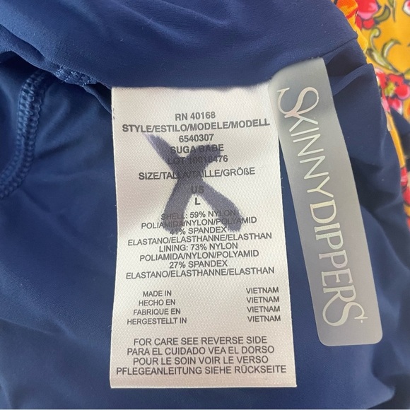 New! Skinny Dippers jelly beans suga babe laceup one piece swimsuit 37746 - Picture 8 of 11